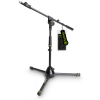 GRAVITY GMS4212B ҵ⿹  Ѻ٧ Ѻ٧ ٧ش 74 . Short Microphone Stand with Folding Tripod Base and 1-Point Adjustment Telescoping Boom