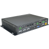 Signady SC51TS Scaler switcher with 5 inputs & 1080P seamless, PoH, HDMI1.4, HDCP2.2, GUI, includes Rx