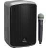 Behringer MPA100BT ตู้ลำโพง All-in-One Portable 100-Watt Speaker with Wireless Microphone, Bluetooth* Connectivity and Battery Operation