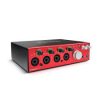 Focusrite Clarett 4 Pre 18 in 8 Out tru Thunderbolt Audio Interface, 4 High Quality Mic Pre, roundtrip latency less than 1ms