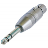 Neutrik NA3FP 3 pole XLR female - Stereo 1/4 plug (Tip, Ring, Sleeve contact)