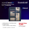 Soundcraft NANO M08BT มิกเซอร์ อนาล็อก 8 ch รองรับ บลูทูธ